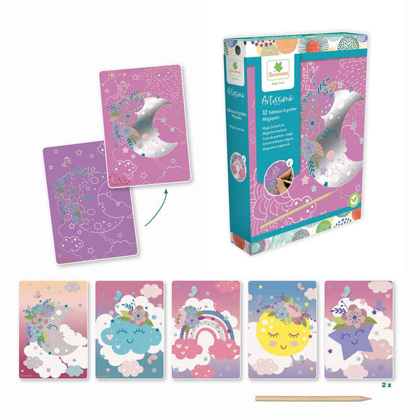 Artissimo Magic Scratch Art Kit