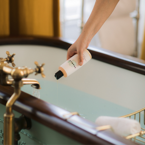 Bubble Bath with Geranium, Lavender & Sweet Orange Essential Oils