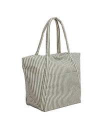 Cloud Bag - Sage Stripe