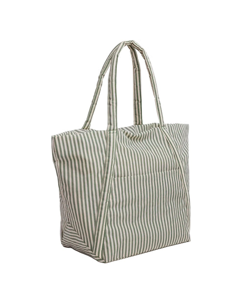 Cloud Bag - Sage Stripe