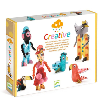 Djeco Punch Board Activity - Savanna