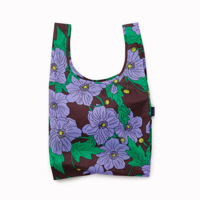 Standard Baggu - Maroon Poppy