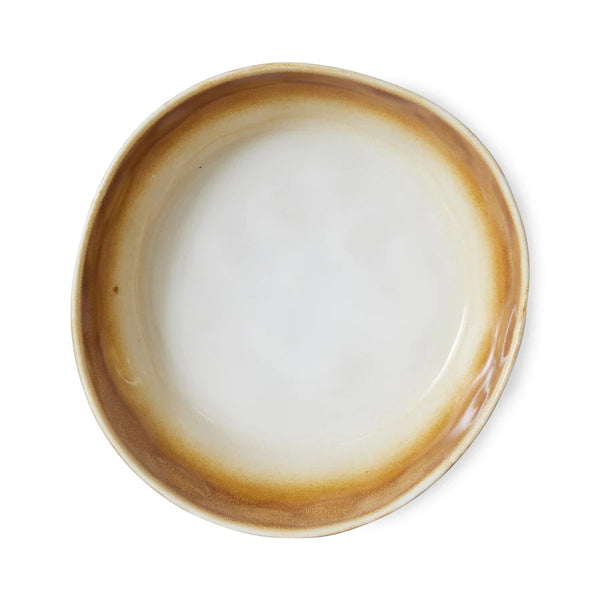 70s Ceramic: pasta Bowl oasis