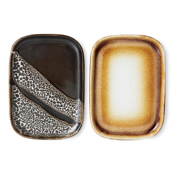 HKliving - 70s ceramics: small tray Mojave single