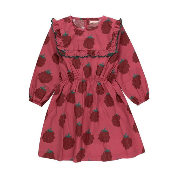 Tinycottons - Raspberries Sailor Frills Dress - Berry