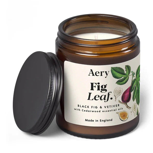 Fig Leaf Scented Jar Candle