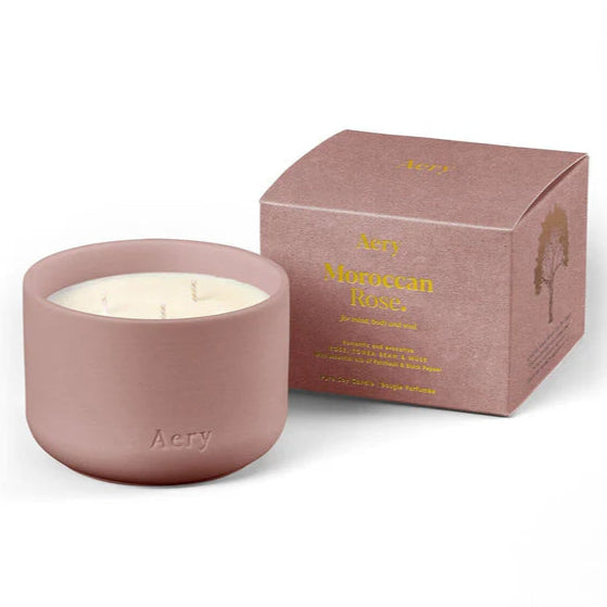Moroccan Rose Triple Wick Candle