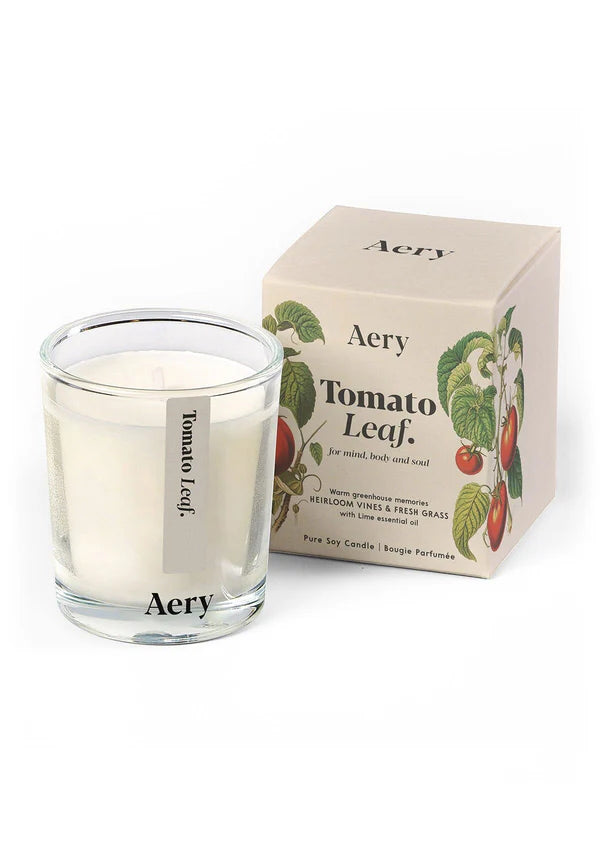 Tomato Leaf Mini Candle