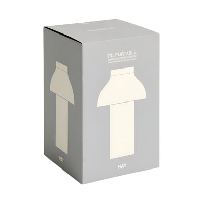 PC Portable Table Lamp - Cream White