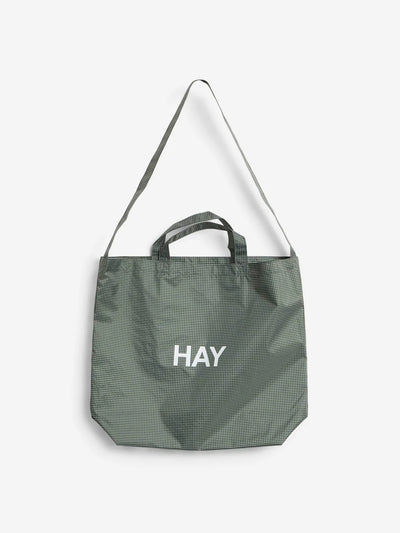 Grid Crossover Bag - Medium - Dark Green