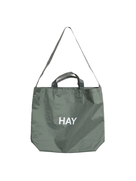 Grid Crossover Bag - Medium - Dark Green