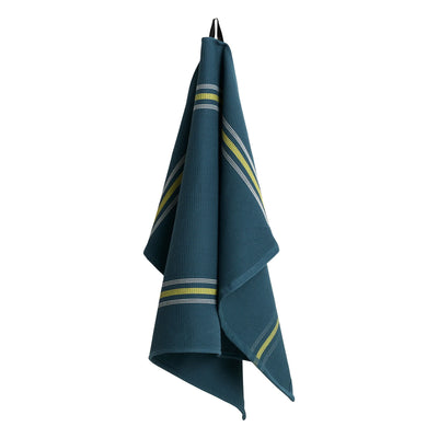 Canteen Tea Towel - Green and Yellow