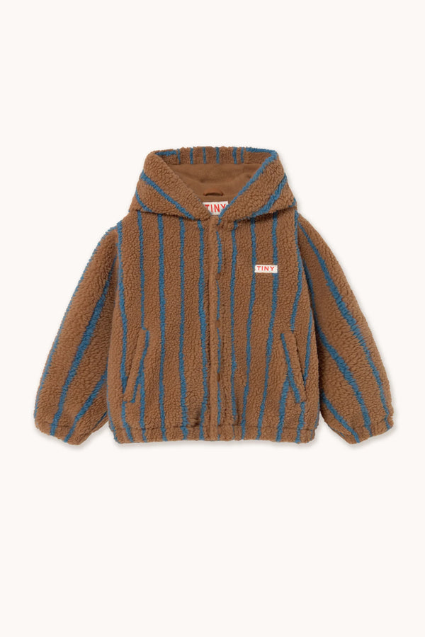 Lines Sherpa Hoodie