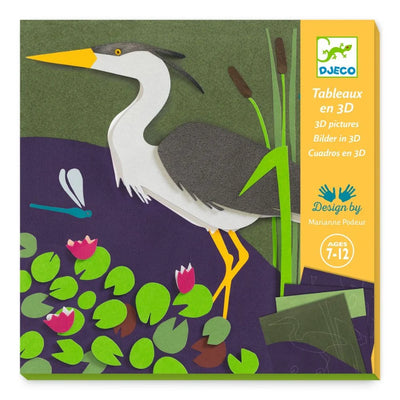 Djeco 3D Paper craft kit - By The Water