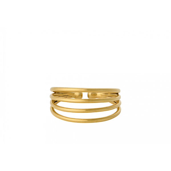 Midnight Sun Ring - Gold Plated