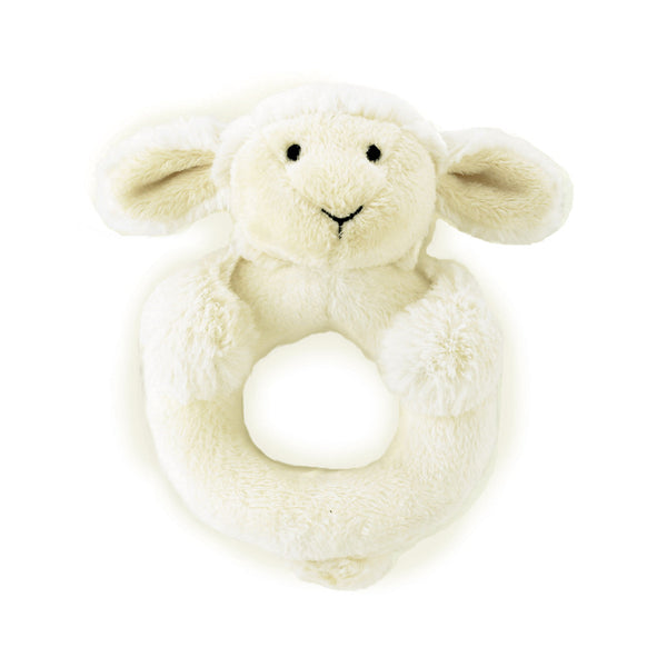 Bashful Lamb Ring Rattle