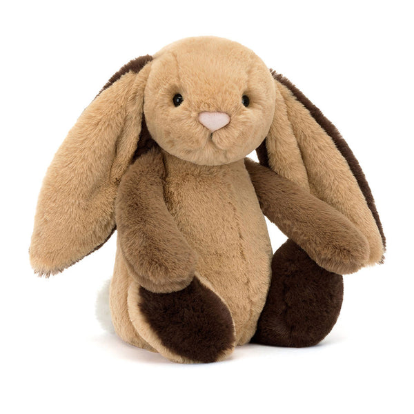 Bashful Patchwork Brown Bunny - Original