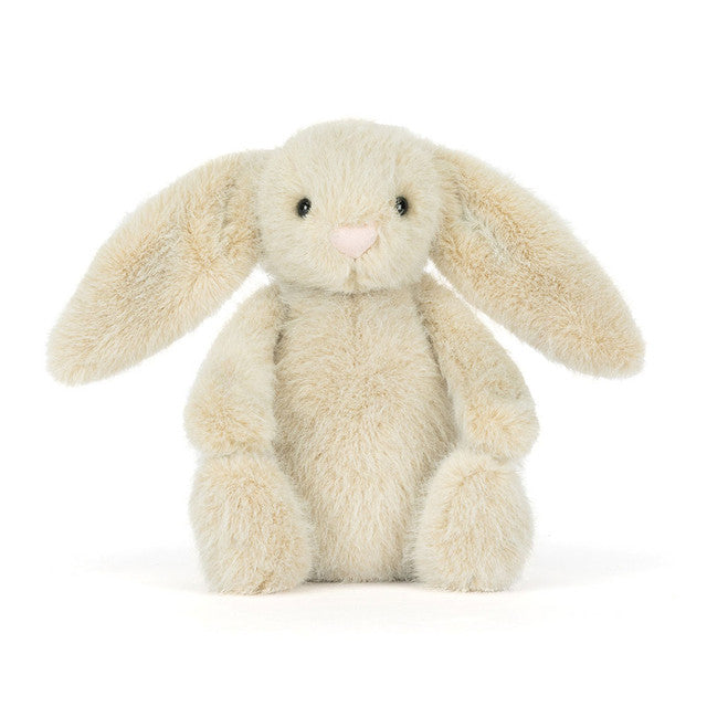 Jellycat Fluffet Bunny - Fawn, Wheat & Oat Plush Rabbit Toy - Gently ...