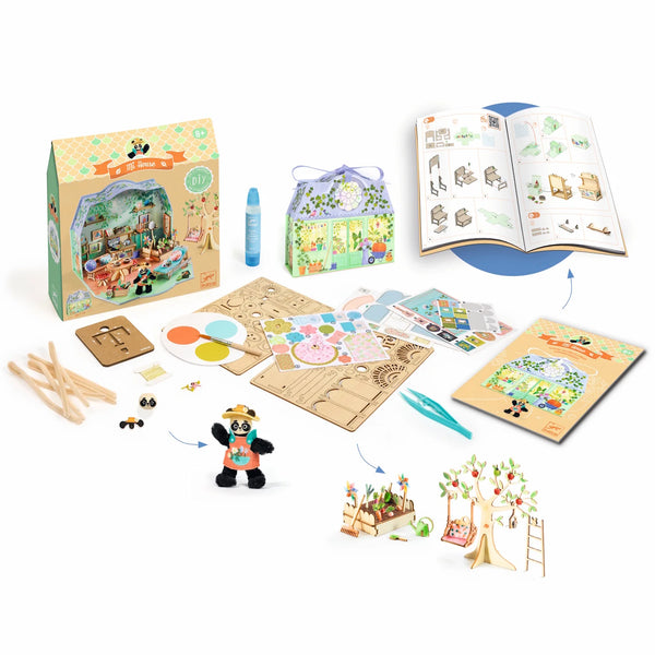 Mini House DIY Set - Olive