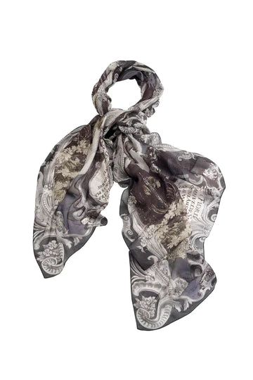 Sunburst Grey Scarf