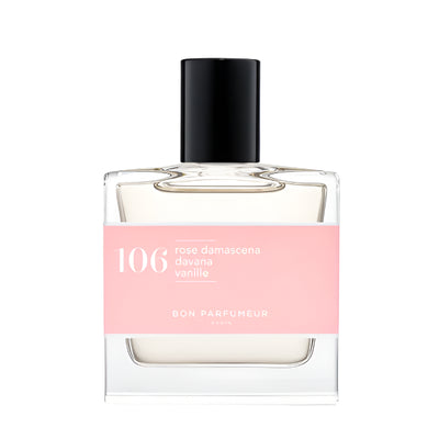 106 Damascena Rose, Davana, Vanilla - Eau de Parfum 30ml