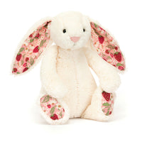 Berry Blossom Cream Bunny - Small