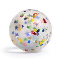 Glitter Mouse Bouncing Ball - Multicoloured Stars