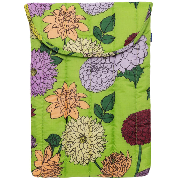 Puffy Laptop Sleeve 13"14"- Dahlia