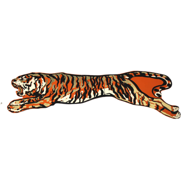 Tiger Bookmark - Orange