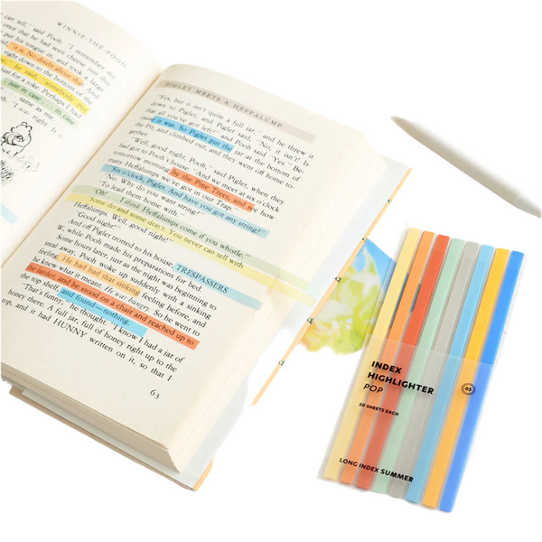 Iconic Index Long Highlighter Strips (Various Colours)