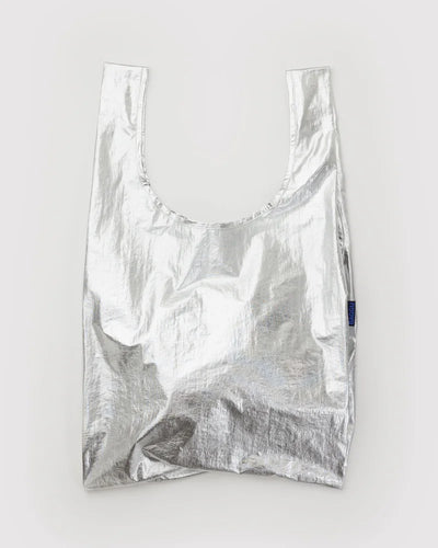 Standard Baggu - Chrome Metallic