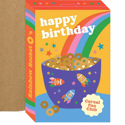 Mifkins - cereal fan club birthday card