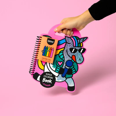 Super Colouring & Stickers Book - Lily