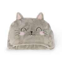 Cosy Hugs Hooded Blanket - Kitty