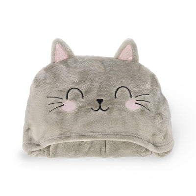 Cosy Hugs Hooded Blanket - Kitty