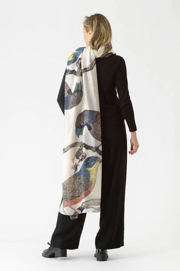 Bird Natural Scarf