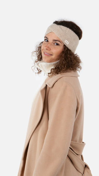 Parel Headband - Light Brown