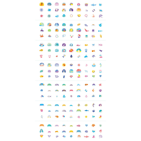 Nail Stickers and Tattoos - Mermaid