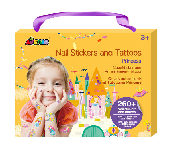 Nail Stickers and Tattoos - Princess