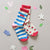 Rockahula - Cherry Stripe 2 Packs Socks (9-12 Jr)