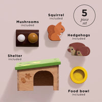 Hedgehog Pet Animal Set