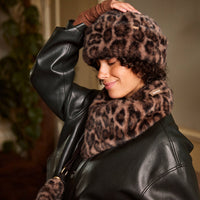 Eilidh Scarf - Print Brown