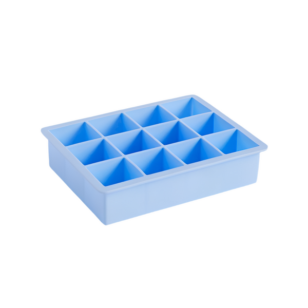 XL Square Ice Cube Tray - Light Blue