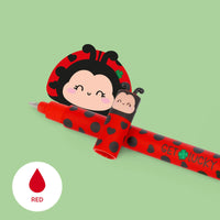 Get Lucky Erasable Gel Pen - Ladybird