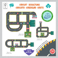Crazy Motors City Circuit - 26 Piece Giant Puzzle