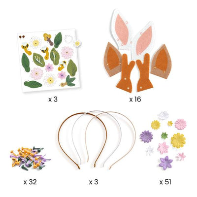 DIY Flower Friends Headbands