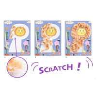 Djeco Wool and Velcro Collage - Fluffy Friends!