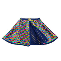 Rainbow Sequin Cape