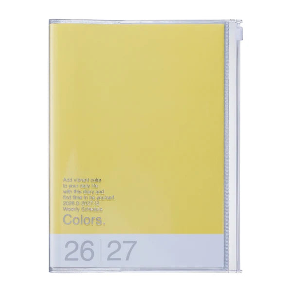 Mark's 2027 Diary A5 Colors - Yellow