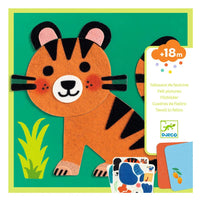 Djeco Felt Collage - Soft Animals